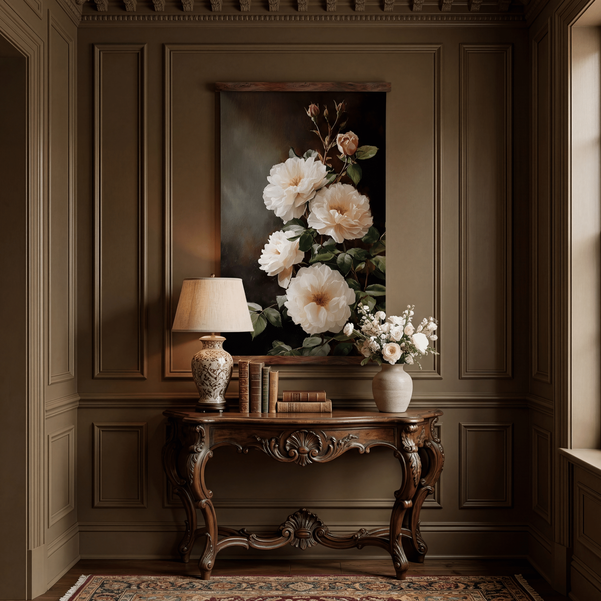 Molly Blooms - Tapestry - Benton Lane Home - Painted Paper