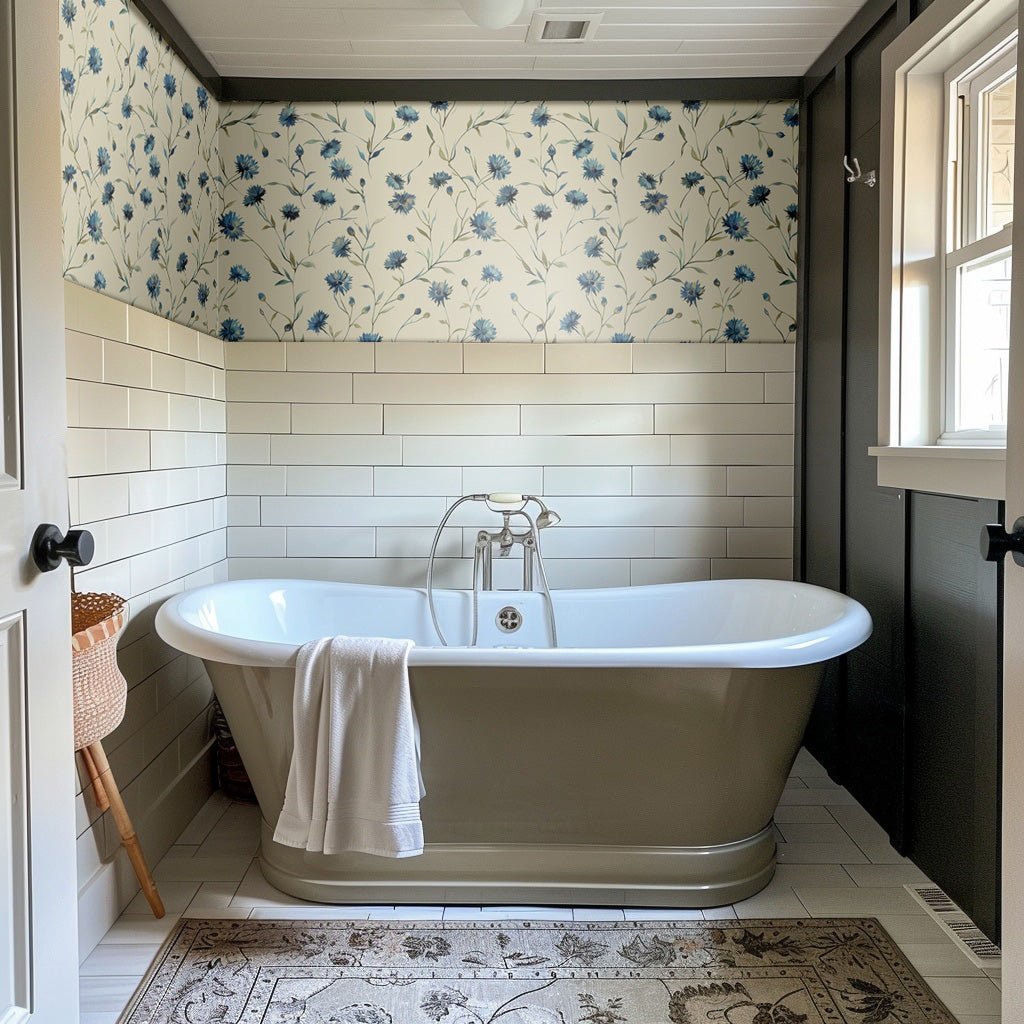 Molly Wallpaper - Benton Lane Home - Painted Paper