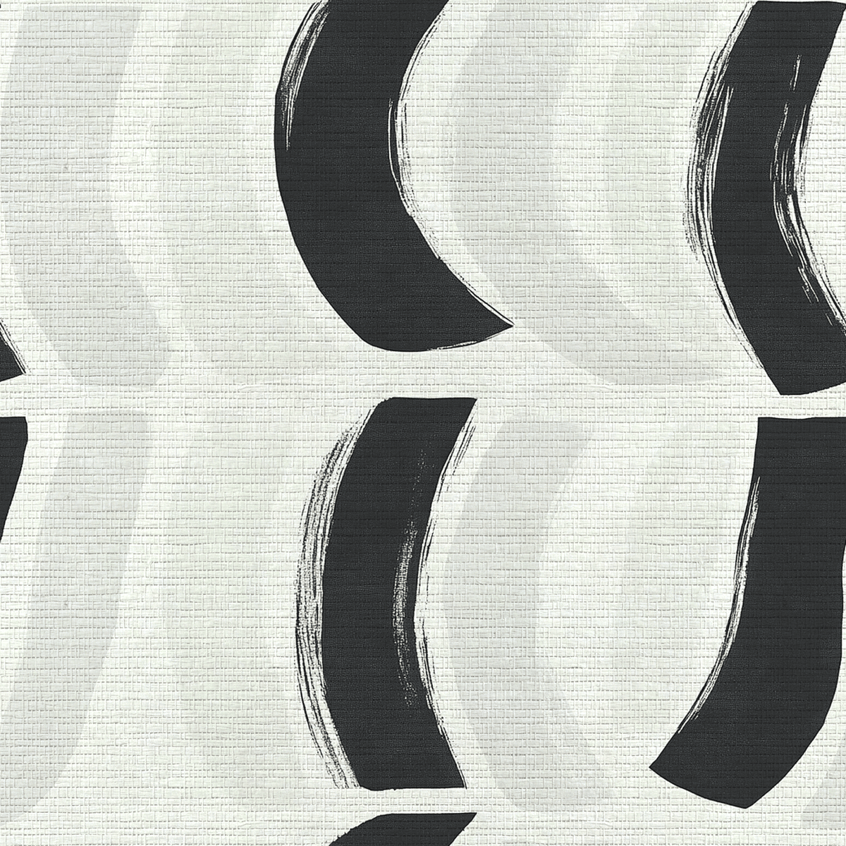 Monochrome Mood Faux Grasscloth Wallpaper - Benton Lane Home - Lemon Park