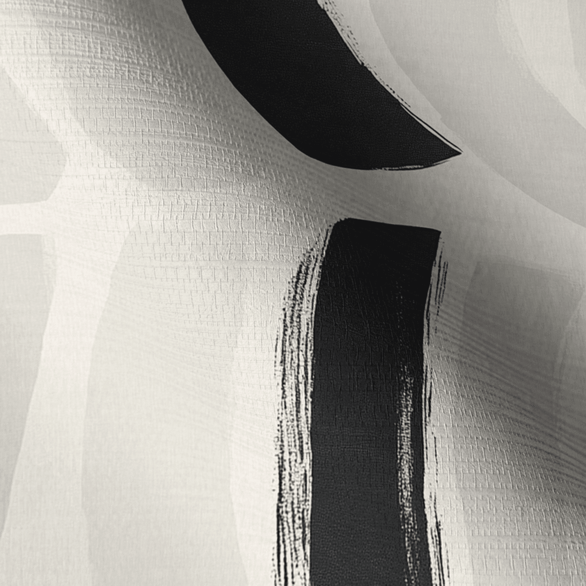 Monochrome Mood Faux Grasscloth Wallpaper - Benton Lane Home - Lemon Park