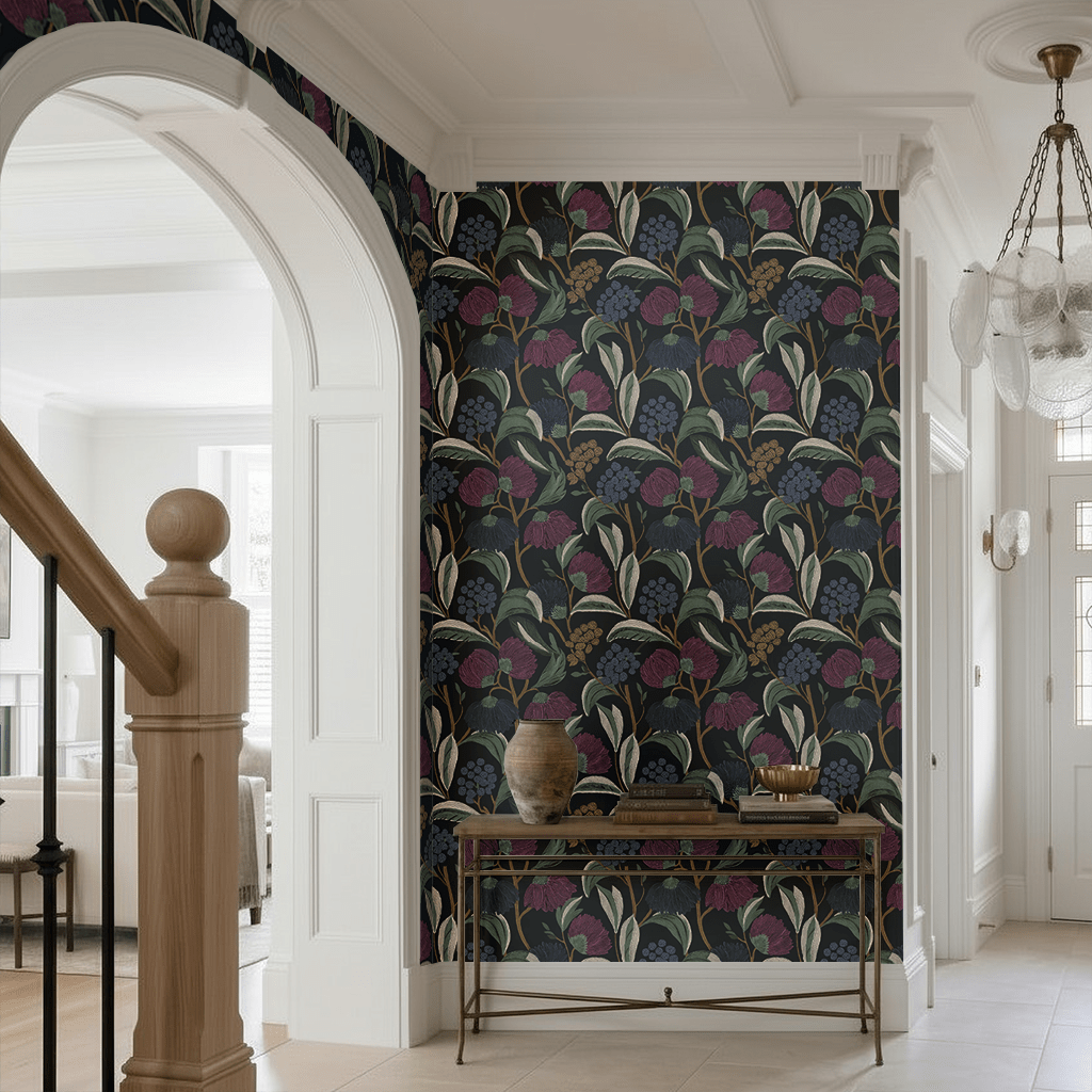Moody Margo Wallpaper - Painted Paper