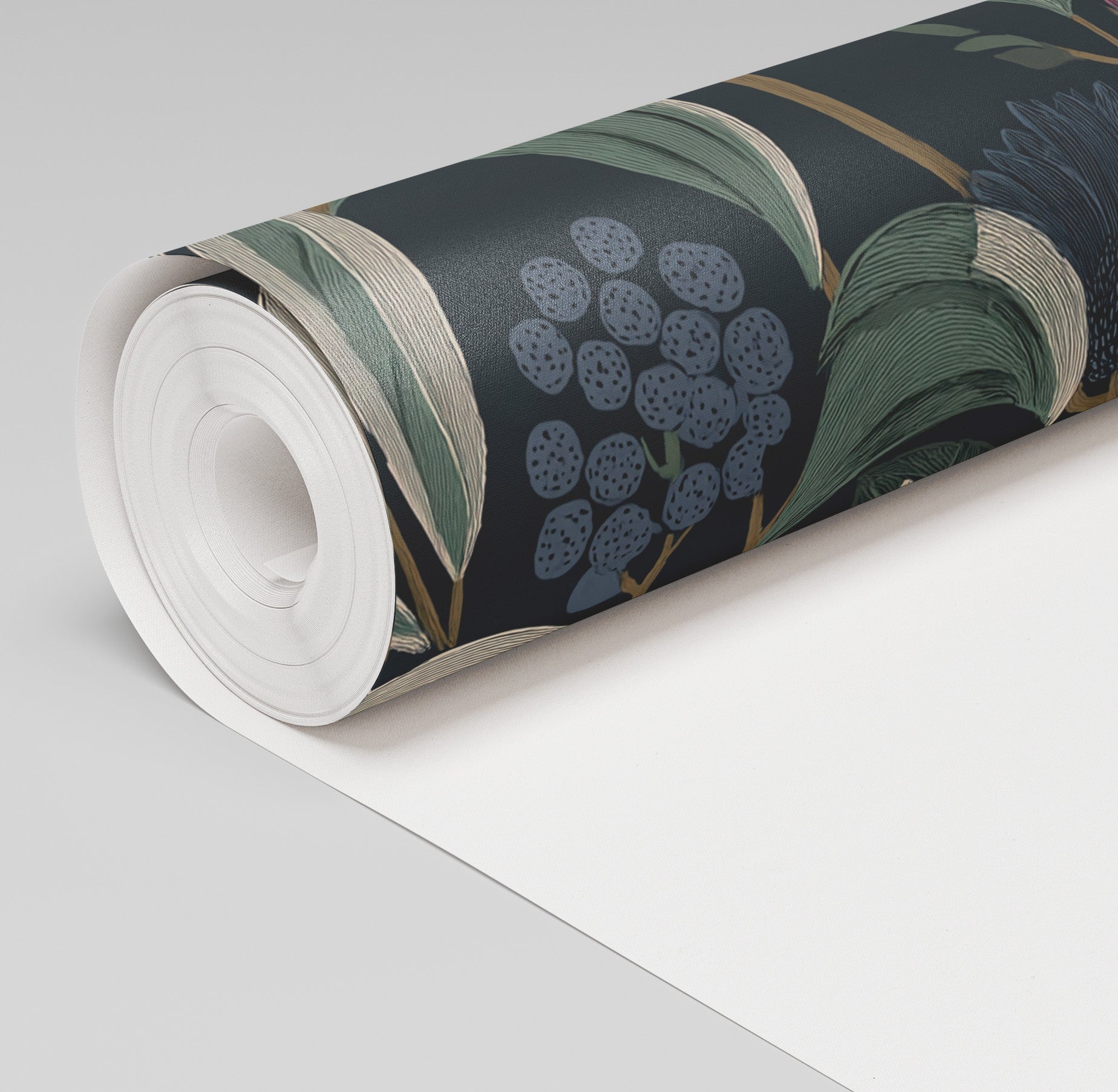 Moody Margo Wallpaper - Painted Paper