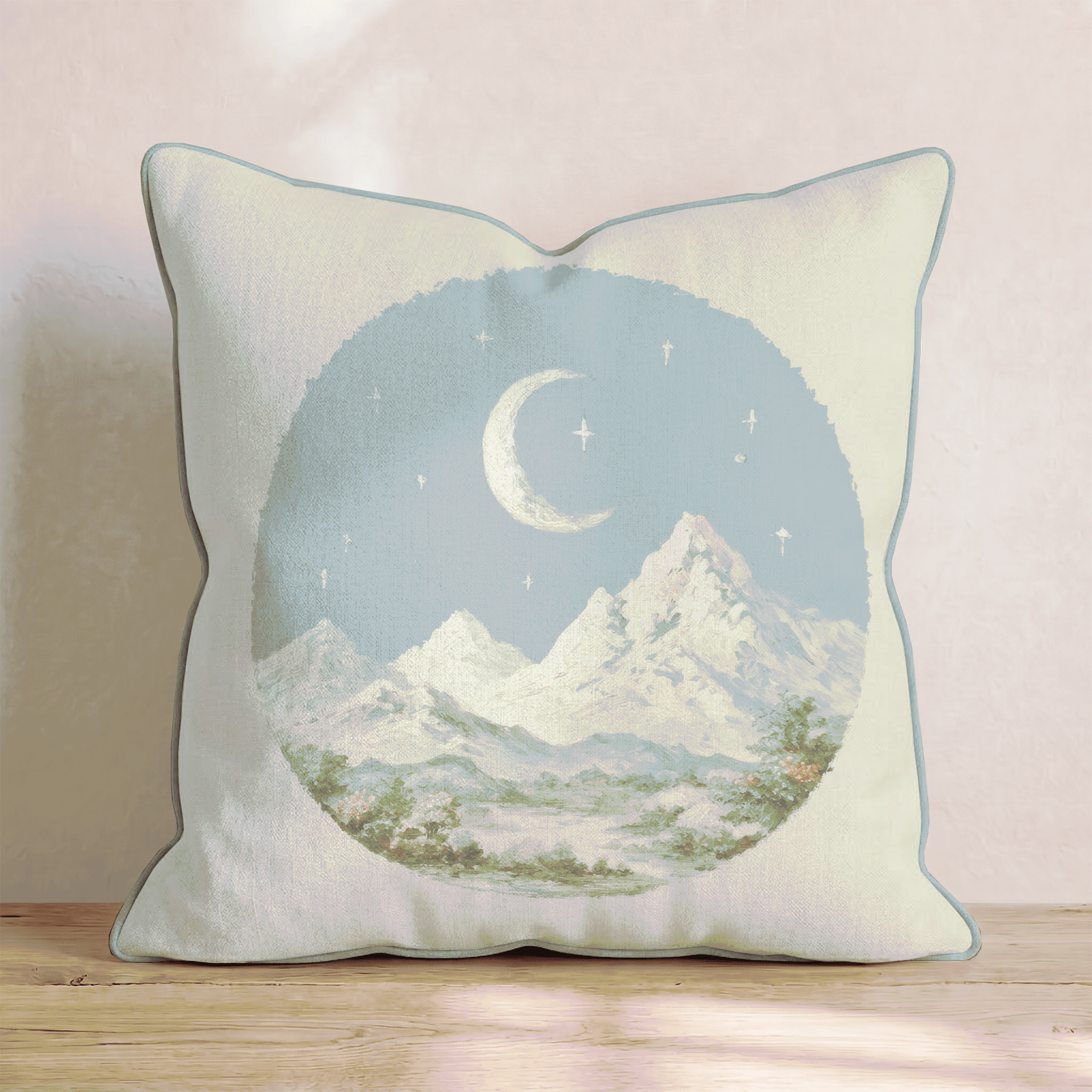 Moody Mountains Throw Pillow - Benton Lane Home - Hillcroft Home