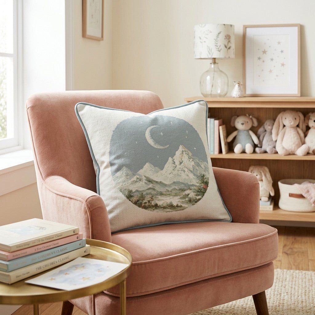 Moody Mountains Throw Pillow - Benton Lane Home - Hillcroft Home