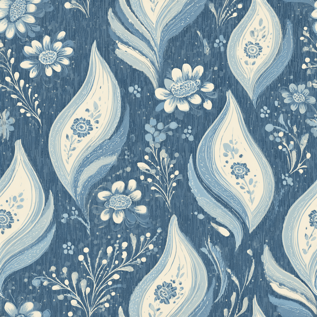 Moonlark Wallpaper - Benton Lane Home - Painted Paper