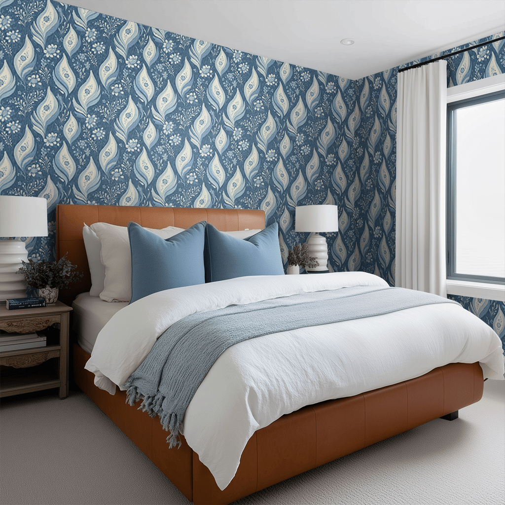 Moonlark Wallpaper - Benton Lane Home - Painted Paper