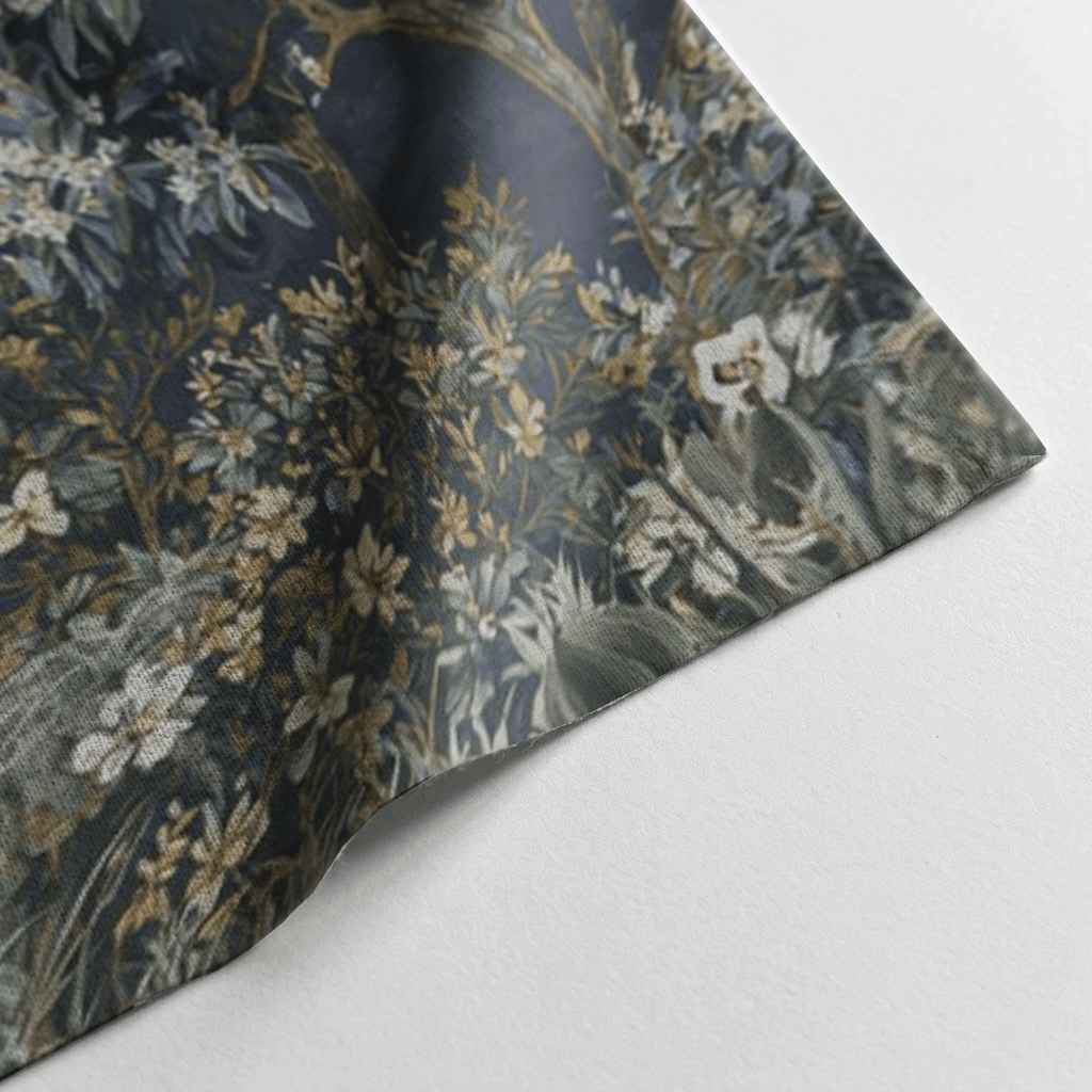 Moonlit Garden - Tapestry - Benton Lane Home - Painted Paper