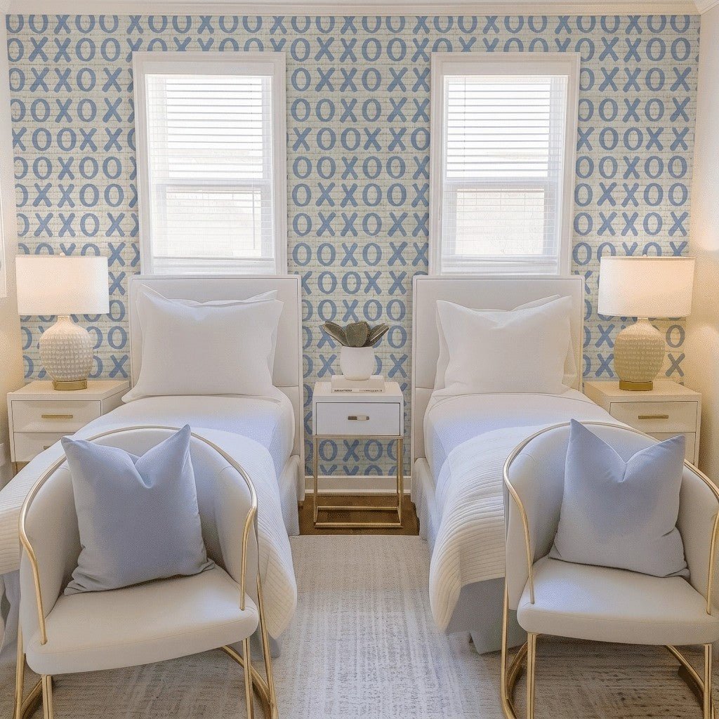 More Hugs Faux Grasscloth Wallpaper - Benton Lane Home - Lemon Park