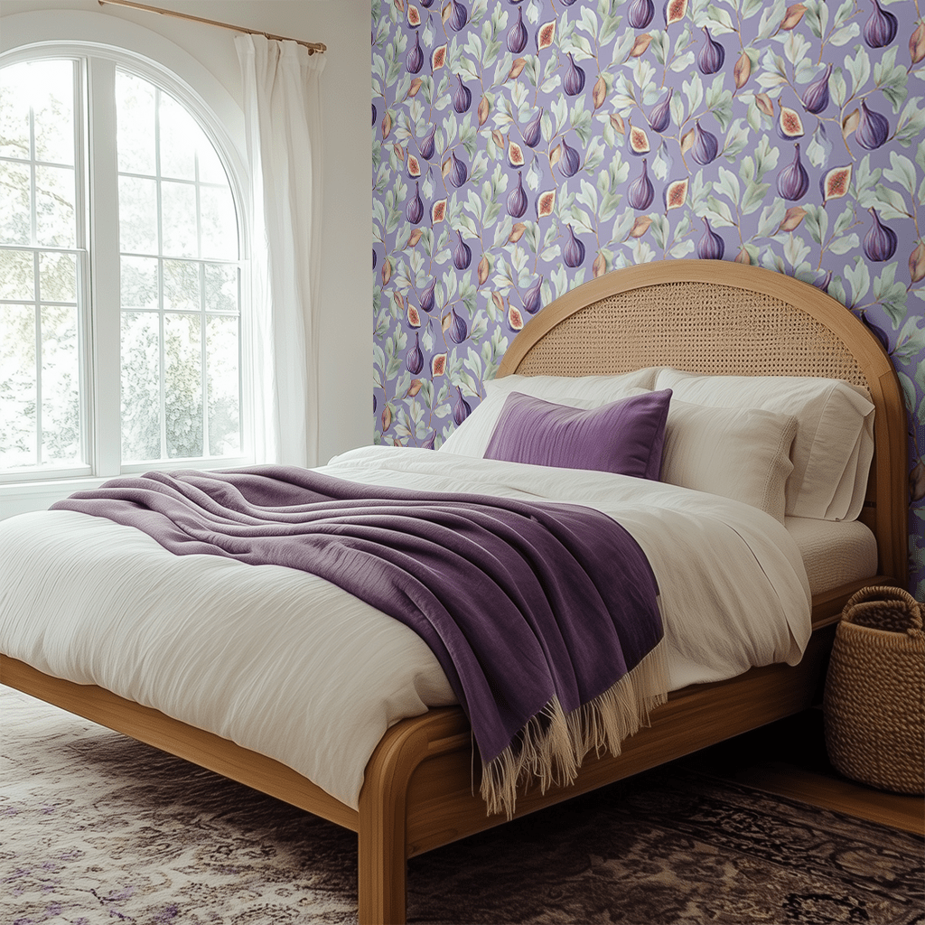 Morning Fig Wallpaper - Painted Paper