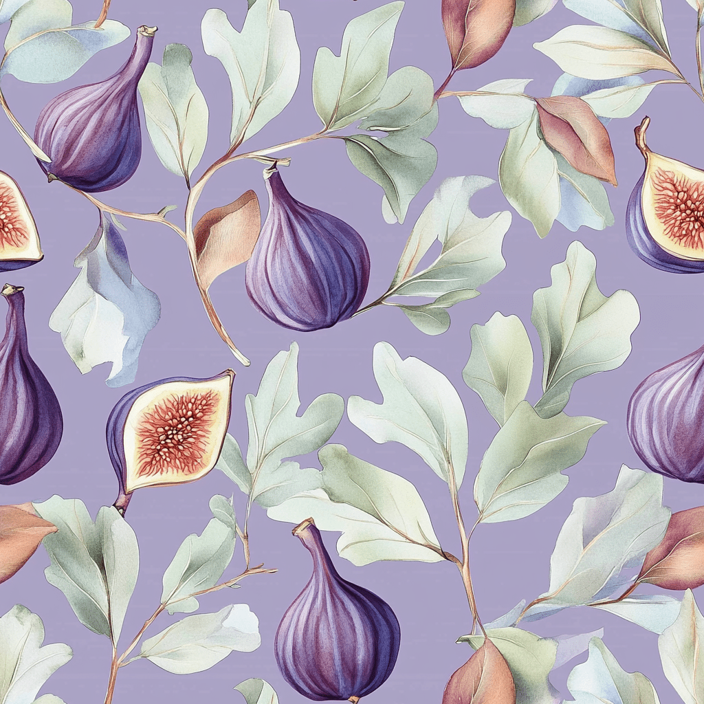 Morning Fig Wallpaper - Painted Paper