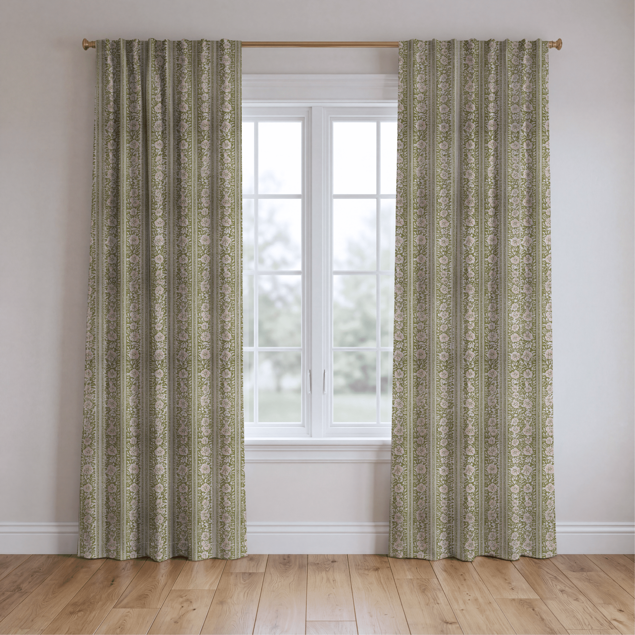 Morning Meadow - Drapery - Benton Lane Home - Lemon Park