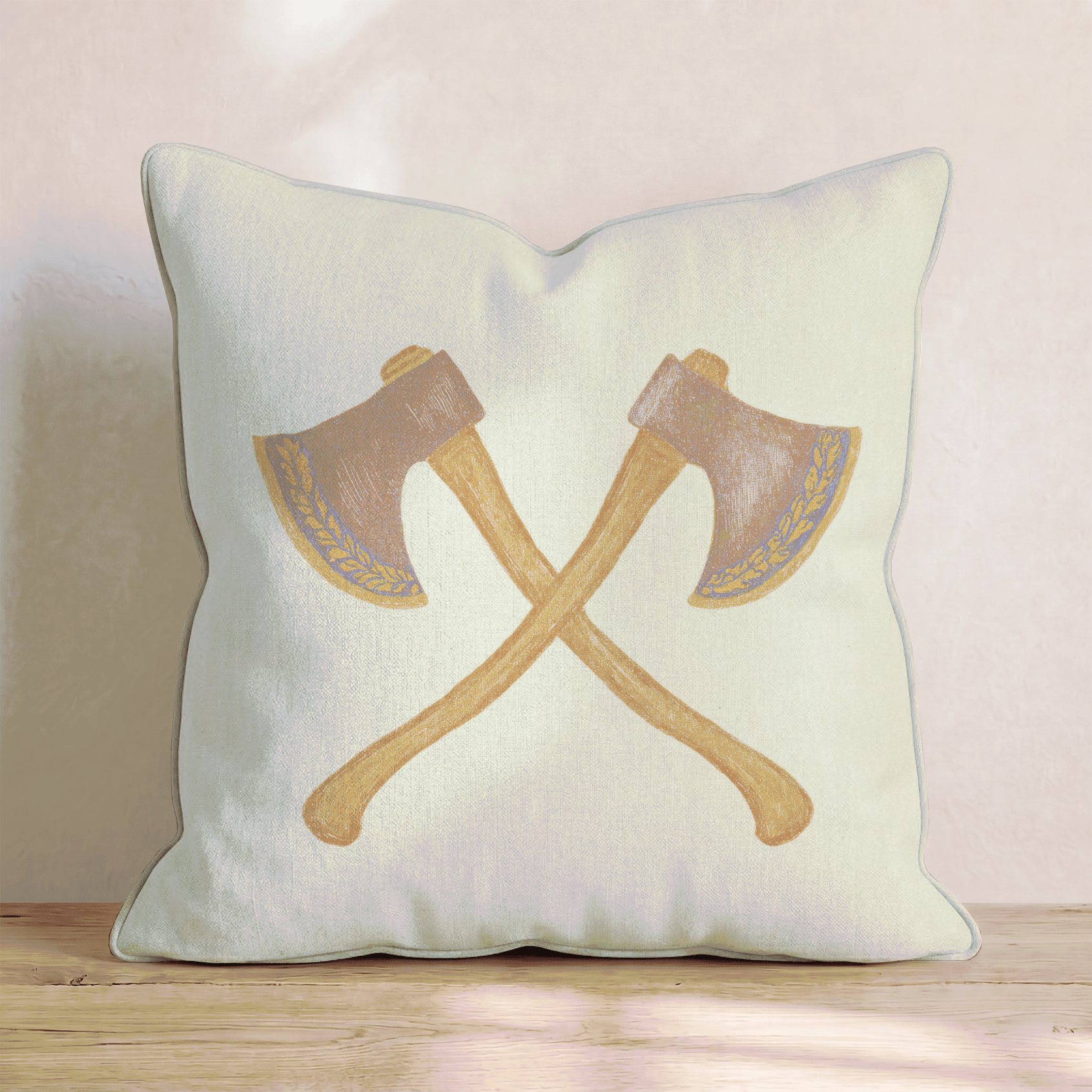 Mountain Axes Throw Pillow - Benton Lane Home - Hillcroft Home