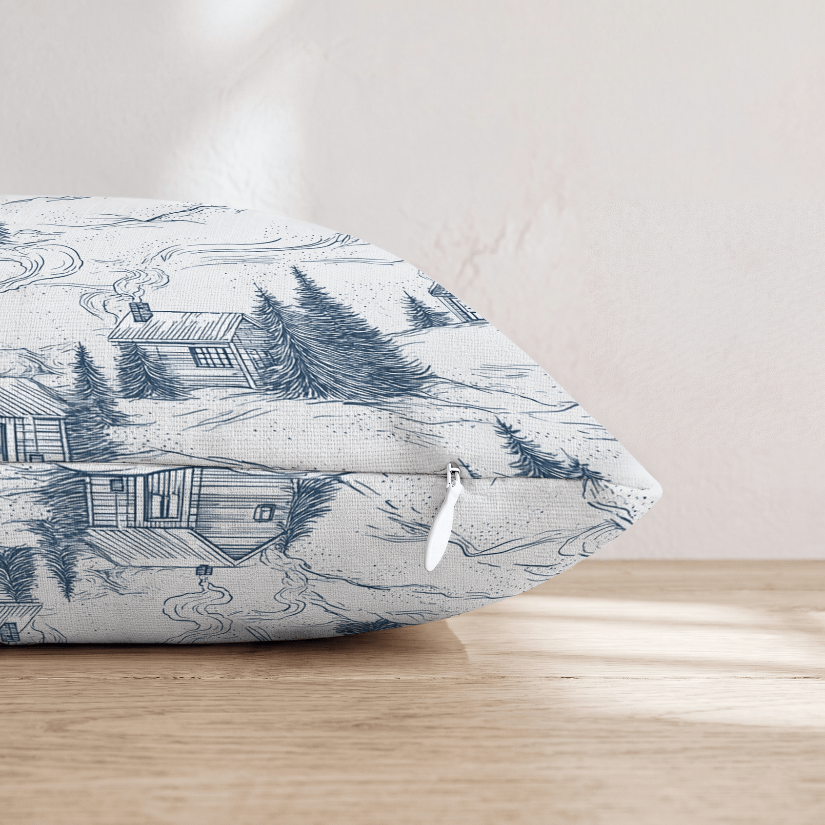 Mountain Home Throw Pillow - Hillcroft Home