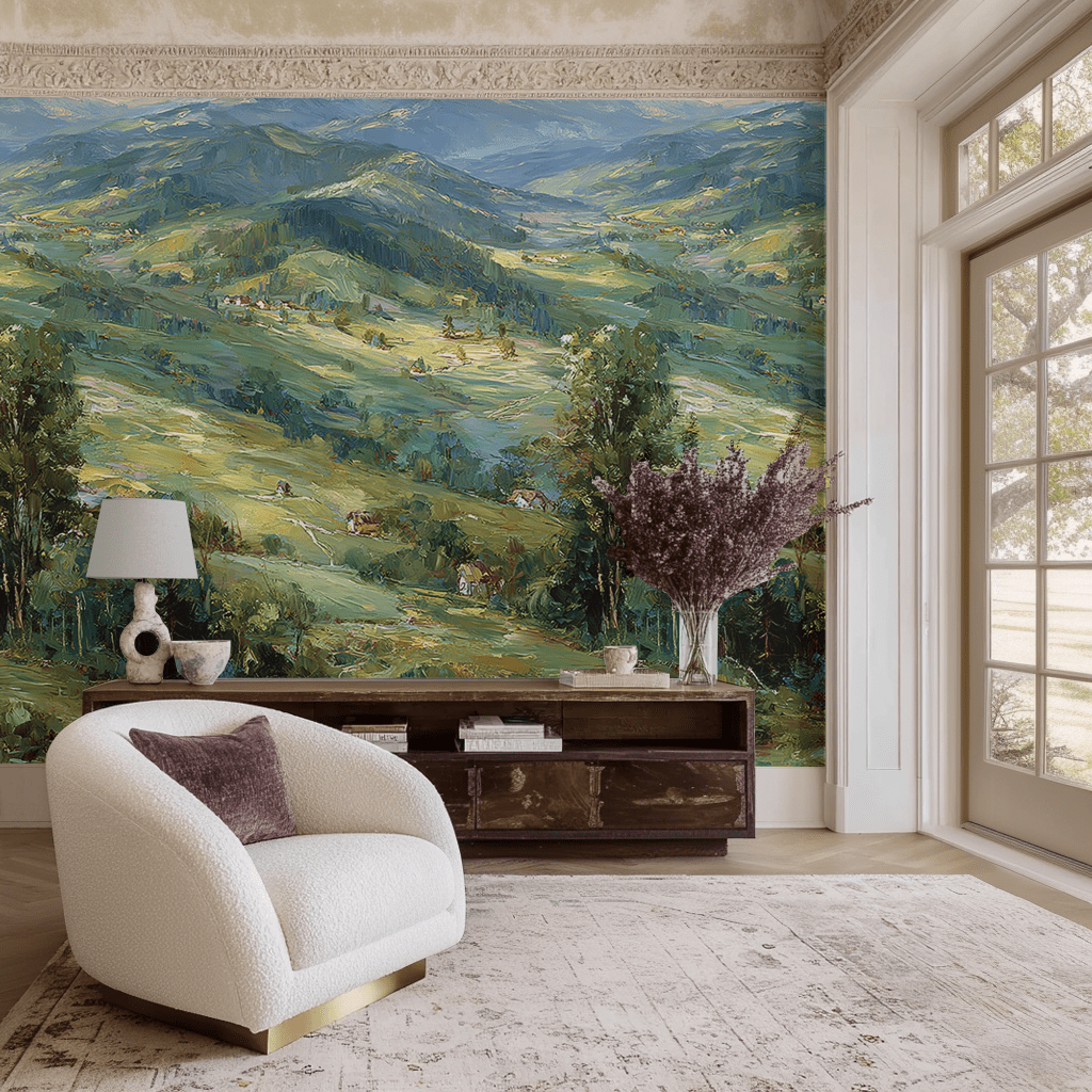 Mountain Life - Wall Mural - Benton Lane Home - Lemon Park