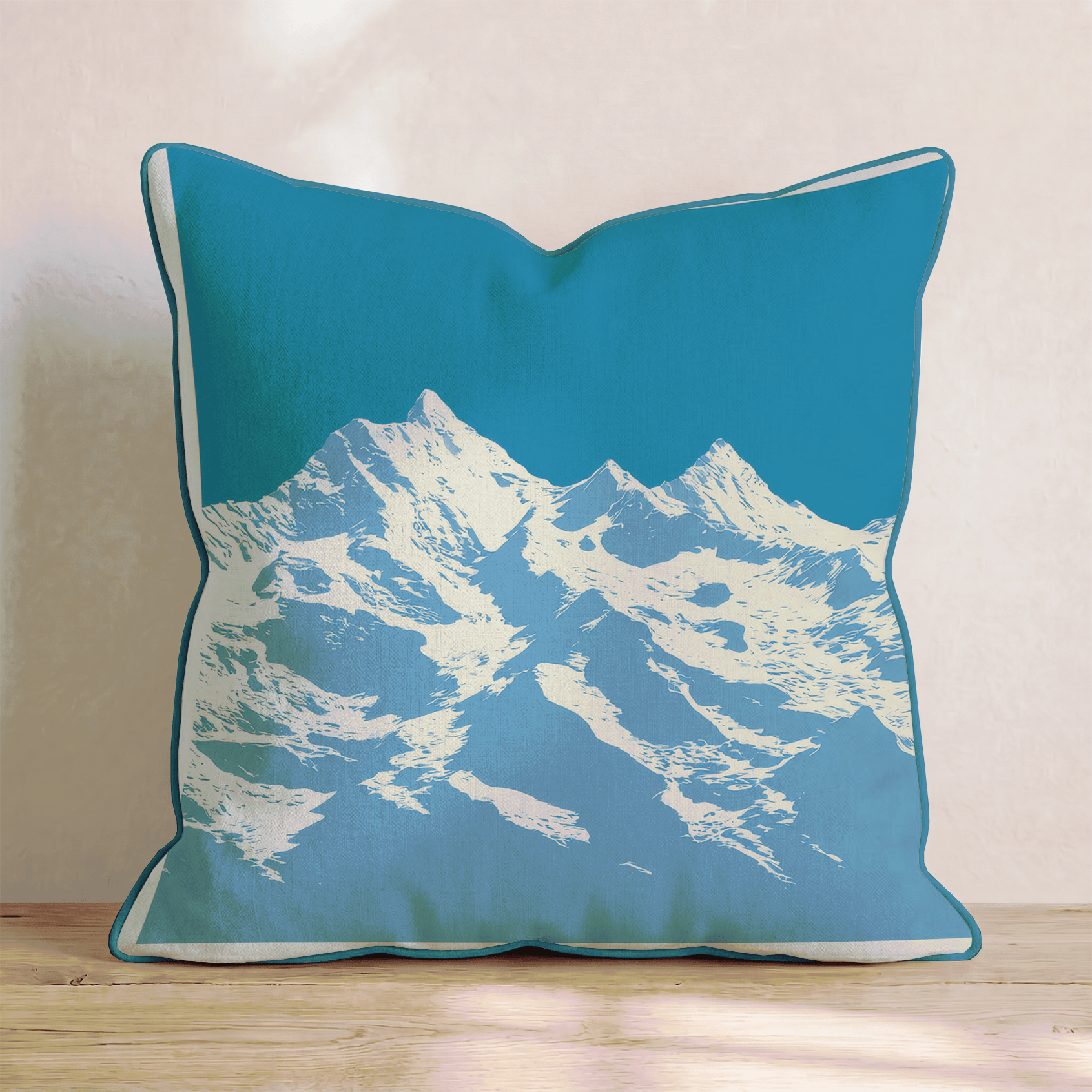 Mountain Peaks Throw Pillow - Benton Lane Home - Hillcroft Home