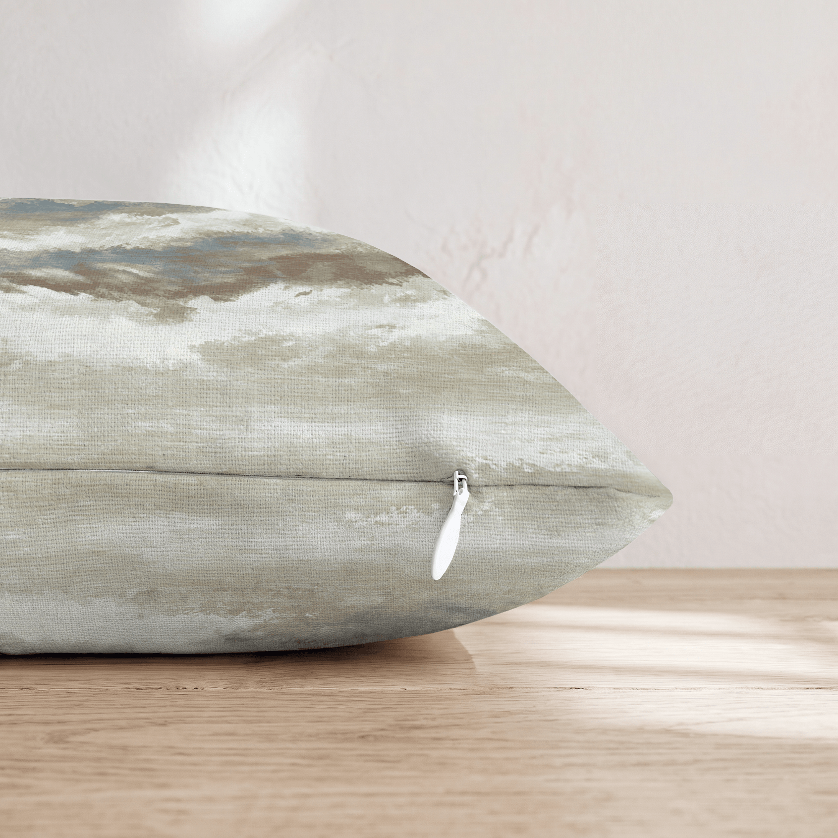 Muted Mountains Throw Pillow - Hillcroft Home