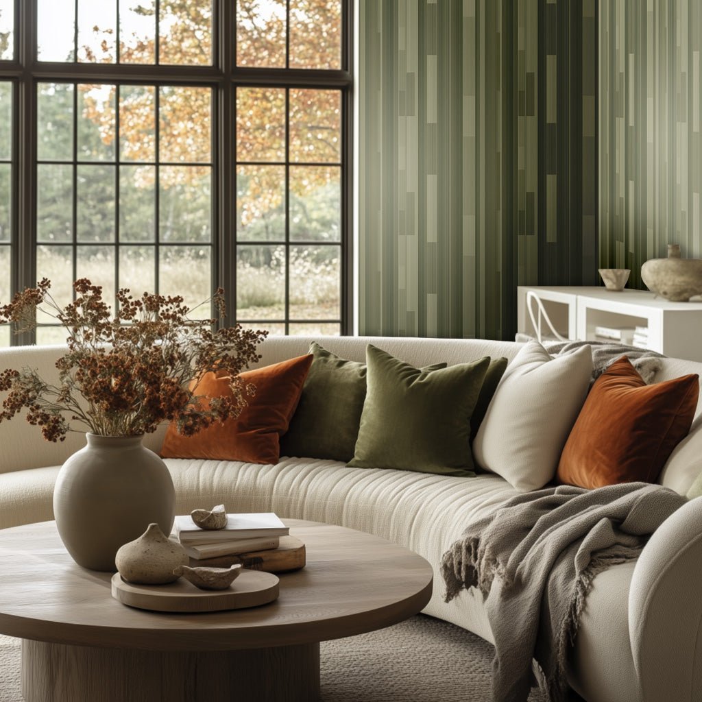 Myron Wallpaper - Benton Lane Home - Painted Paper