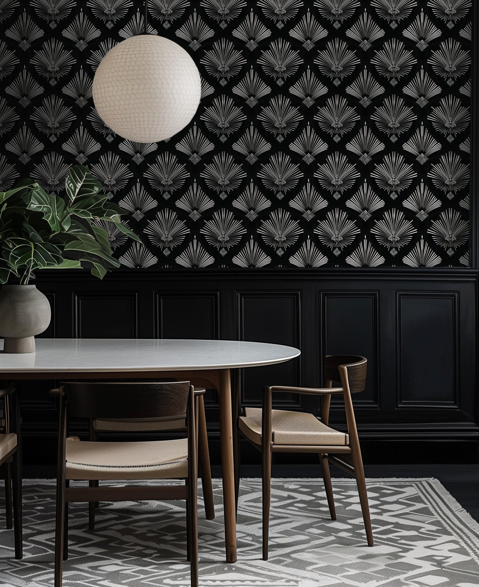 Myrtle Wallpaper - Benton Lane Home - Painted Paper