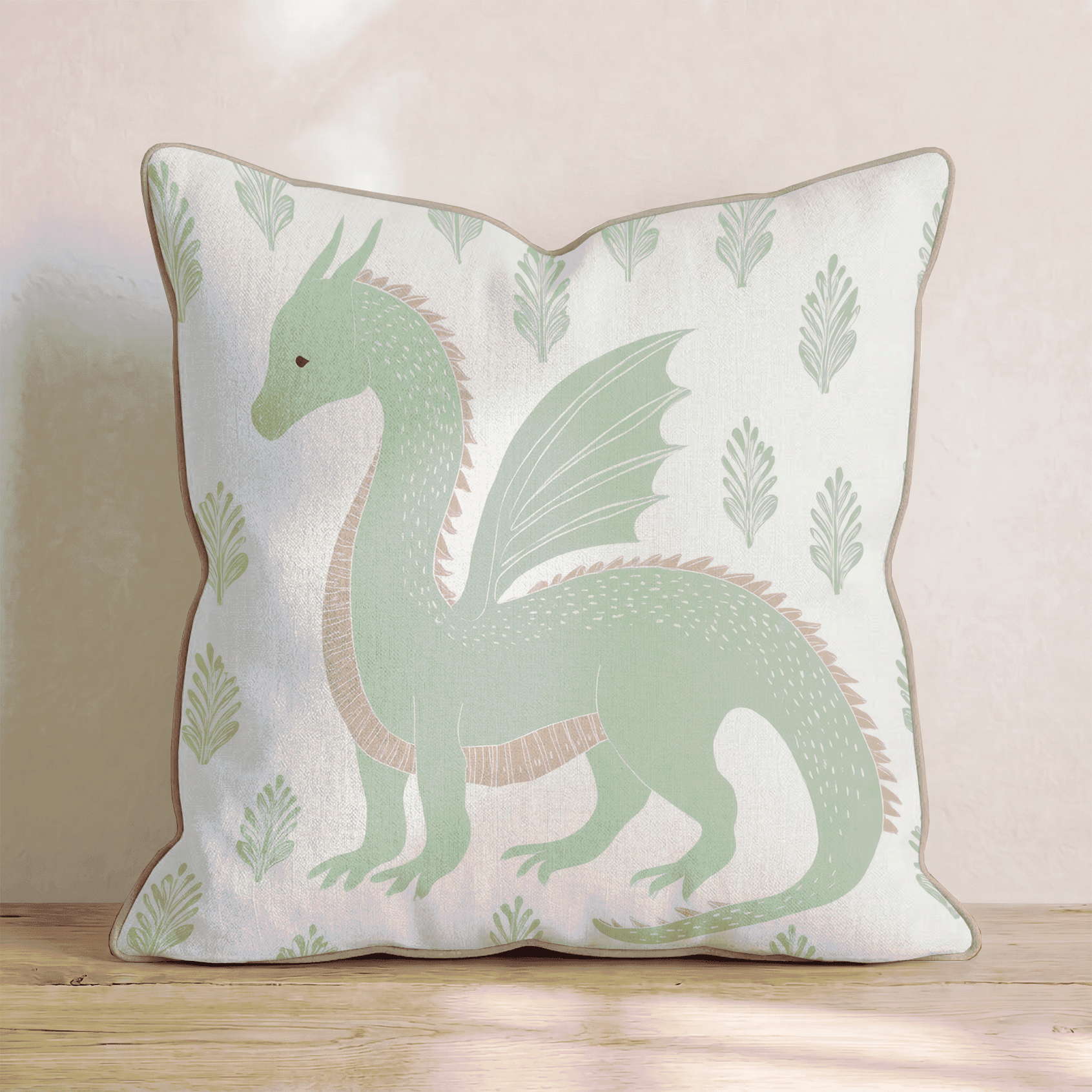 Mystical Dragon Throw Pillow - Benton Lane Home - Hillcroft Home