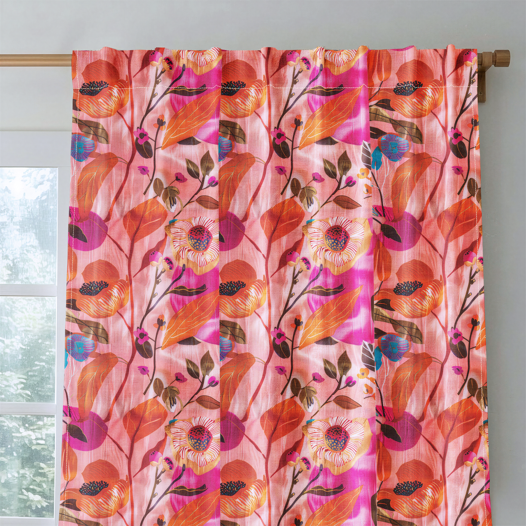 Natalia's Tropical Tapestry - Drapery - Benton Lane Home - Lemon Park