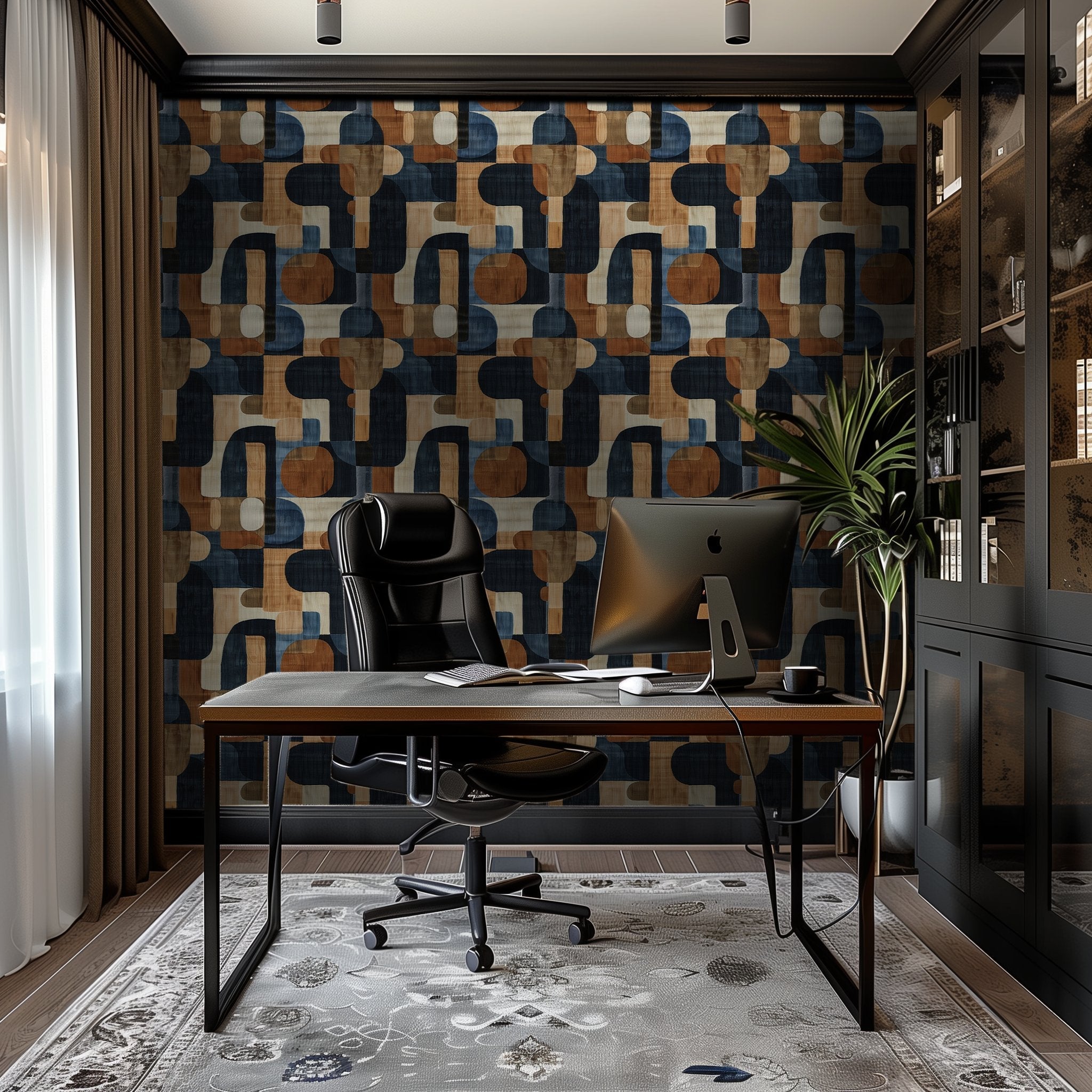 Nathan Alan Wallpaper - Benton Lane Home - Painted Paper