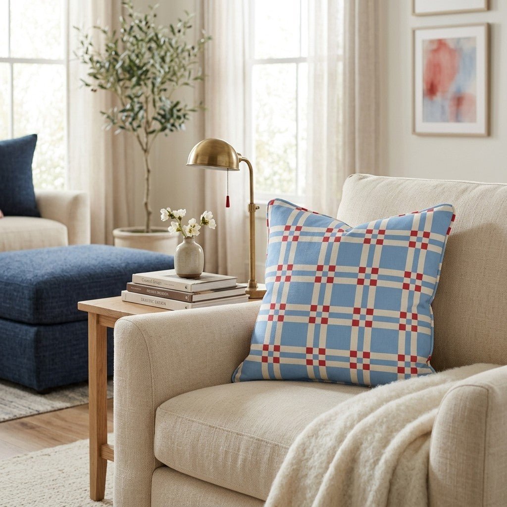 Nautical Throw Pillow - Benton Lane Home - Hillcroft Home