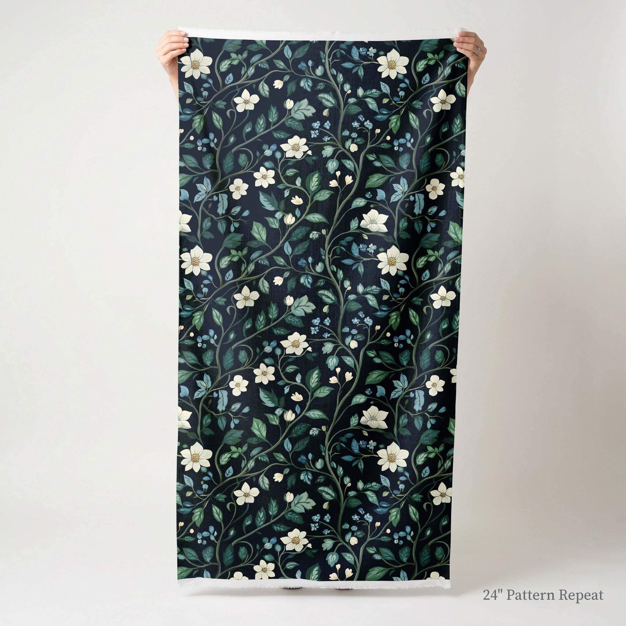 Navy - Fabric - Benton Lane Home - Lemon Park