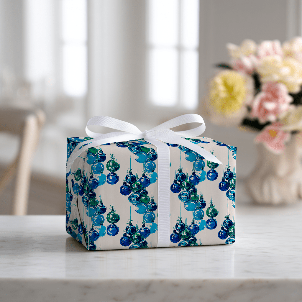 Navy Nelson - Wrapping Paper - Benton Lane Home - Lemon Park