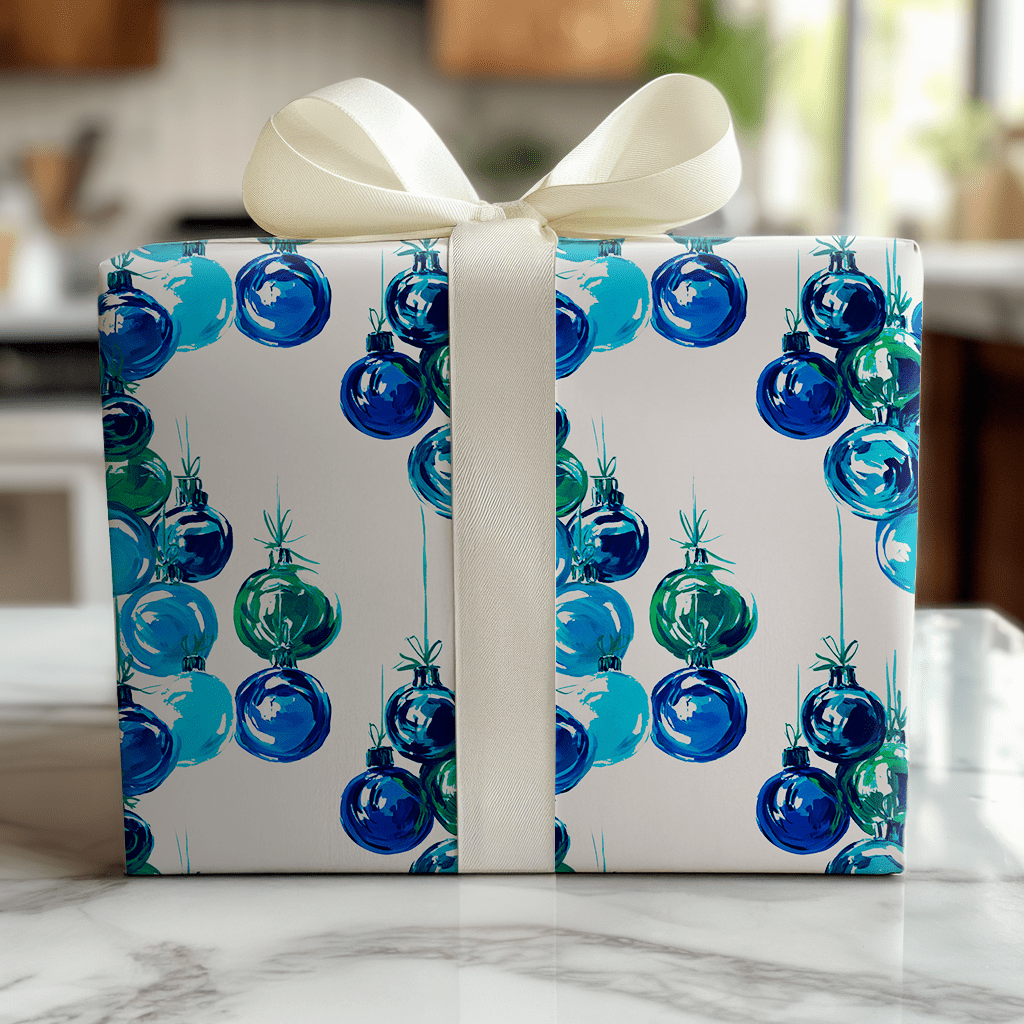 Navy Nelson - Wrapping Paper - Benton Lane Home - Lemon Park