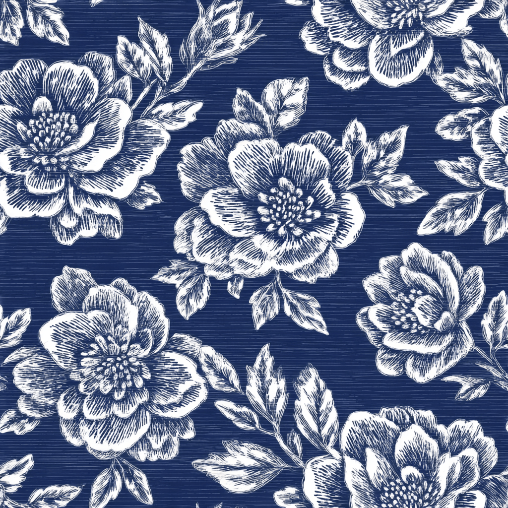 Navy Night Wallpaper - Lemon Park
