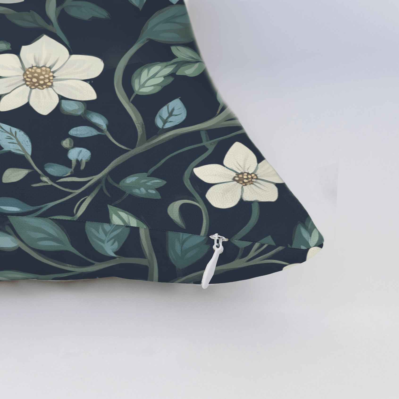 Navy Throw Pillow - Benton Lane Home - Lemon Park