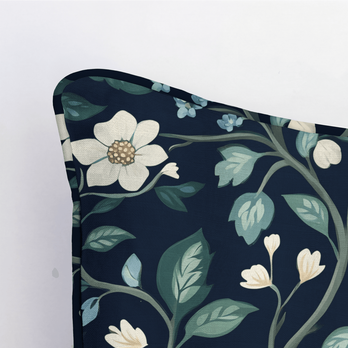 Navy Throw Pillow - Lemon Park