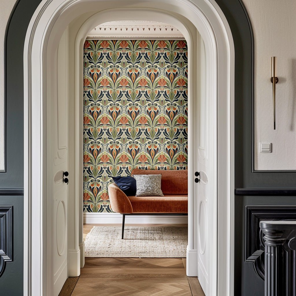 Nellie Wallpaper - Benton Lane Home - Painted Paper