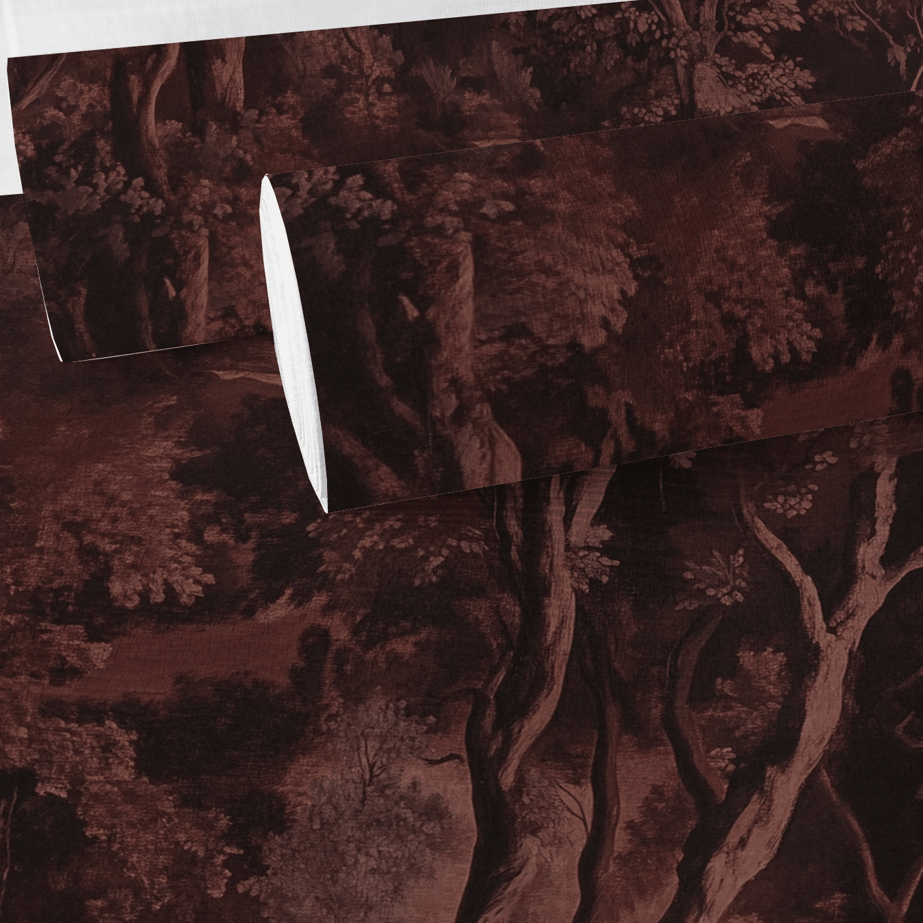 Nerissa Faux Grasscloth Wallpaper - Painted Paper