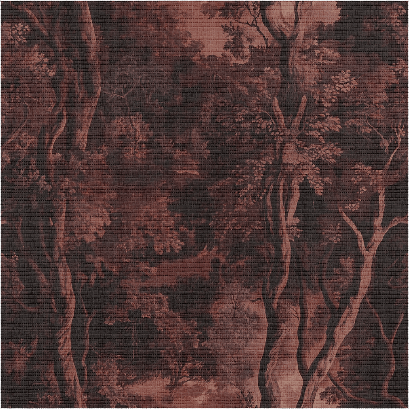 Nerissa Faux Grasscloth Wallpaper - Painted Paper