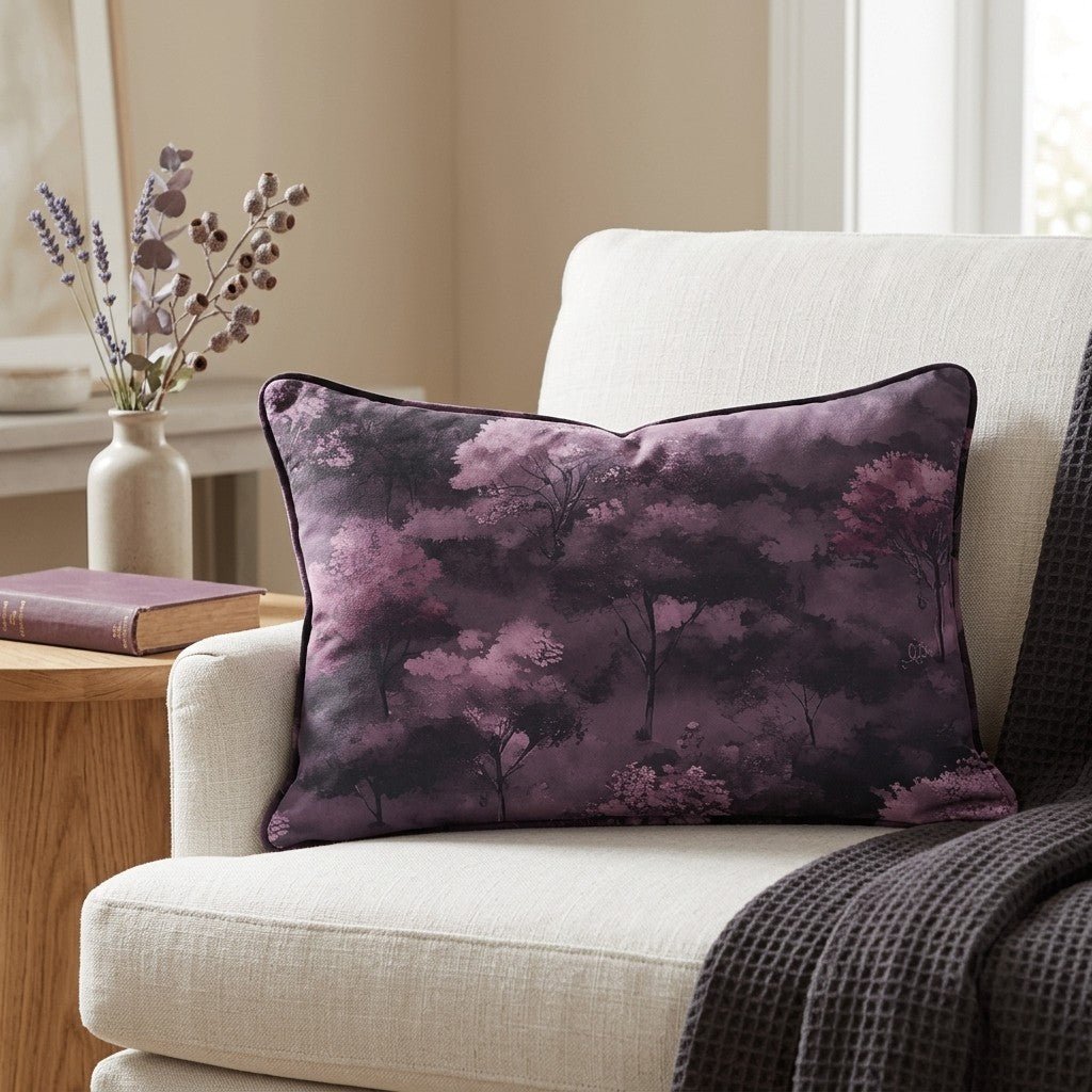 Nightshade Throw Pillow - Benton Lane Home - Lemon Park