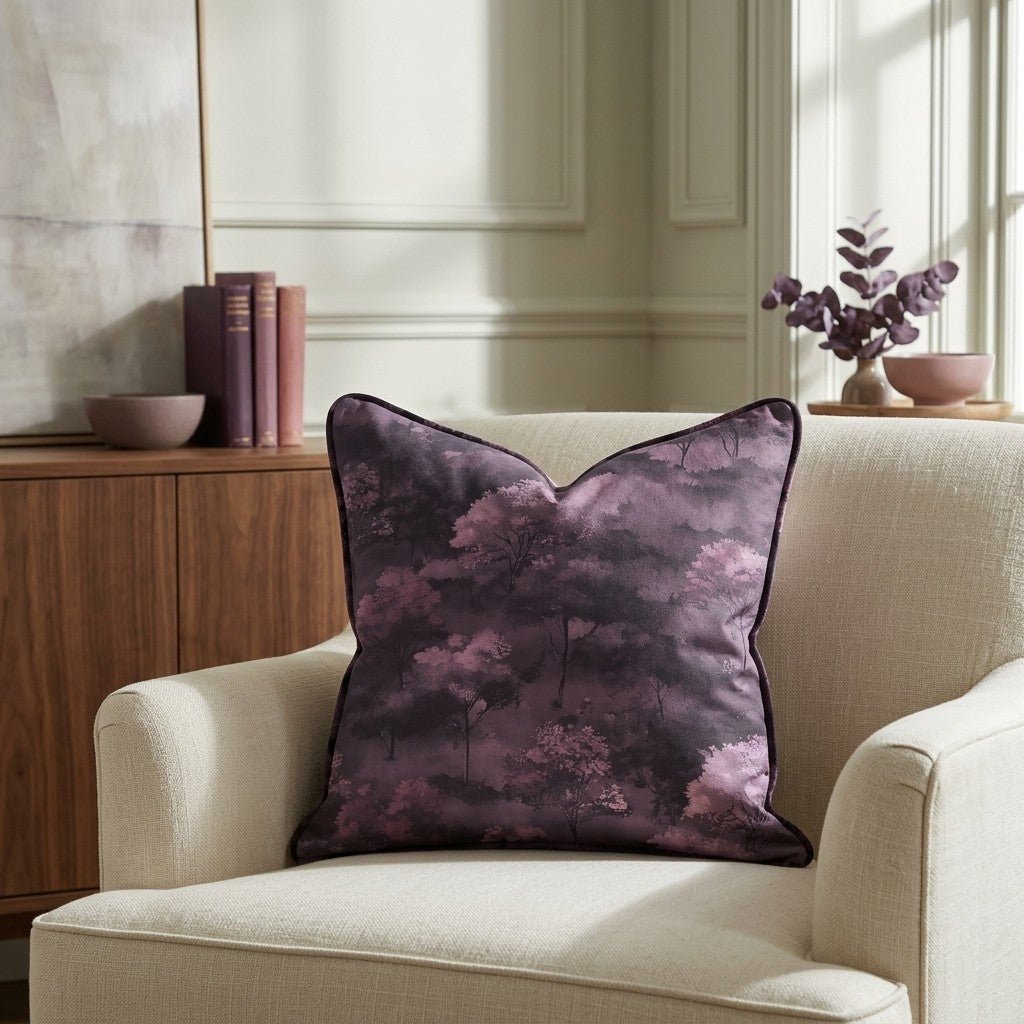 Nightshade Throw Pillow - Benton Lane Home - Lemon Park