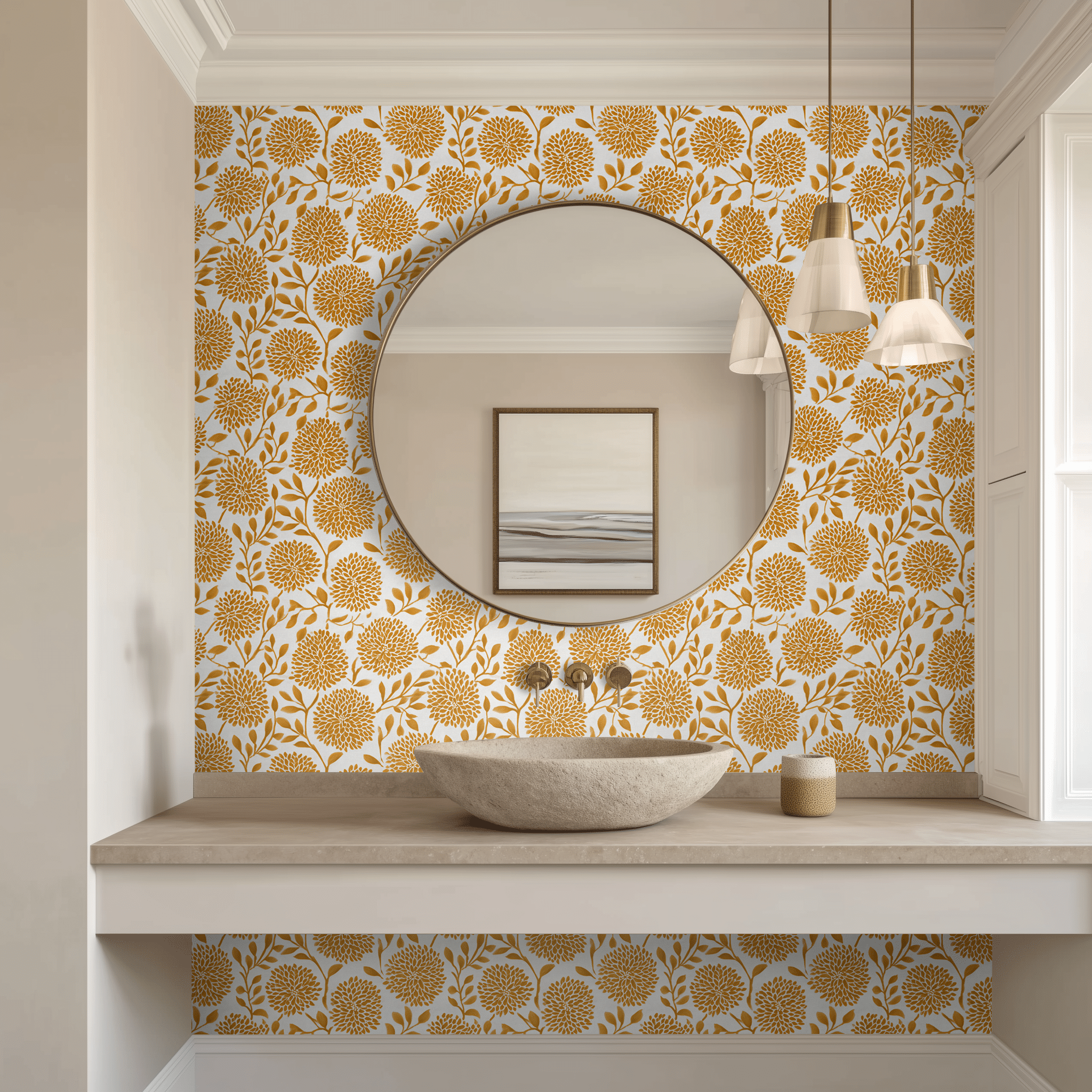 Noche Dorada Wallpaper - Painted Paper
