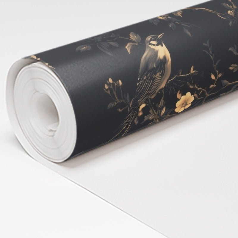 Nocturne & Nest Wallpaper - Benton Lane Home - Painted Paper