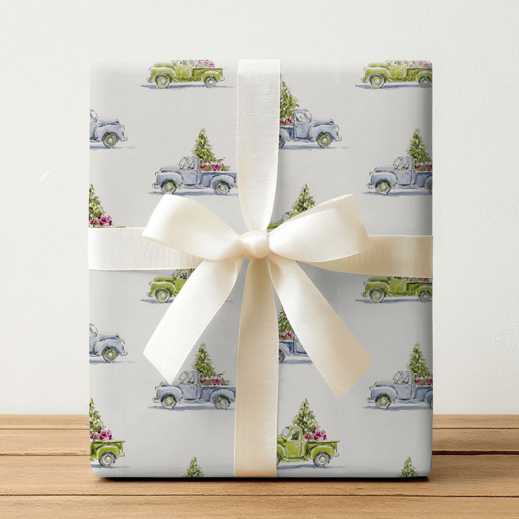 Noel Avenue - Wrapping Paper - Benton Lane Home - Lemon Park