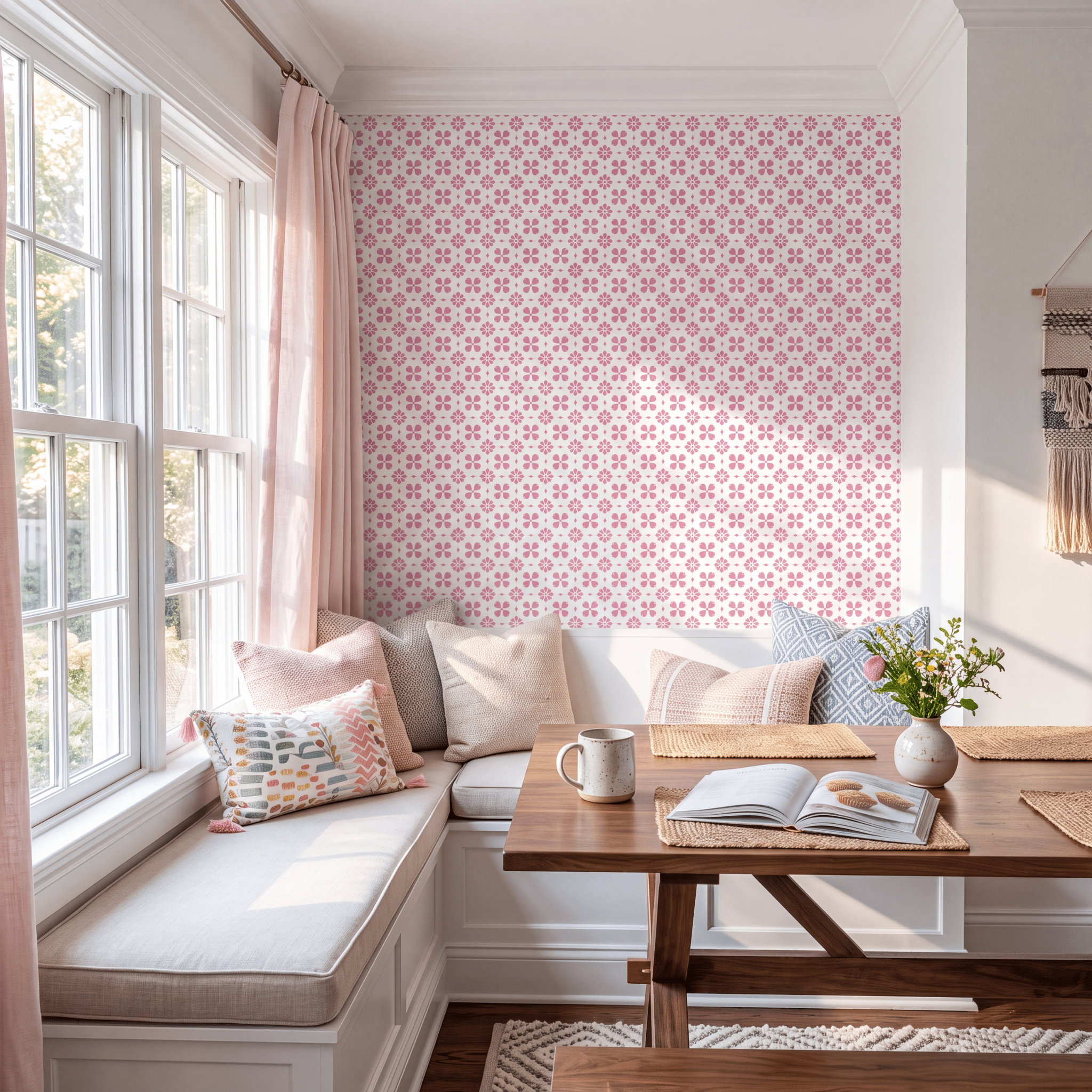Nora Wallpaper - Benton Lane Home - Lemon Park