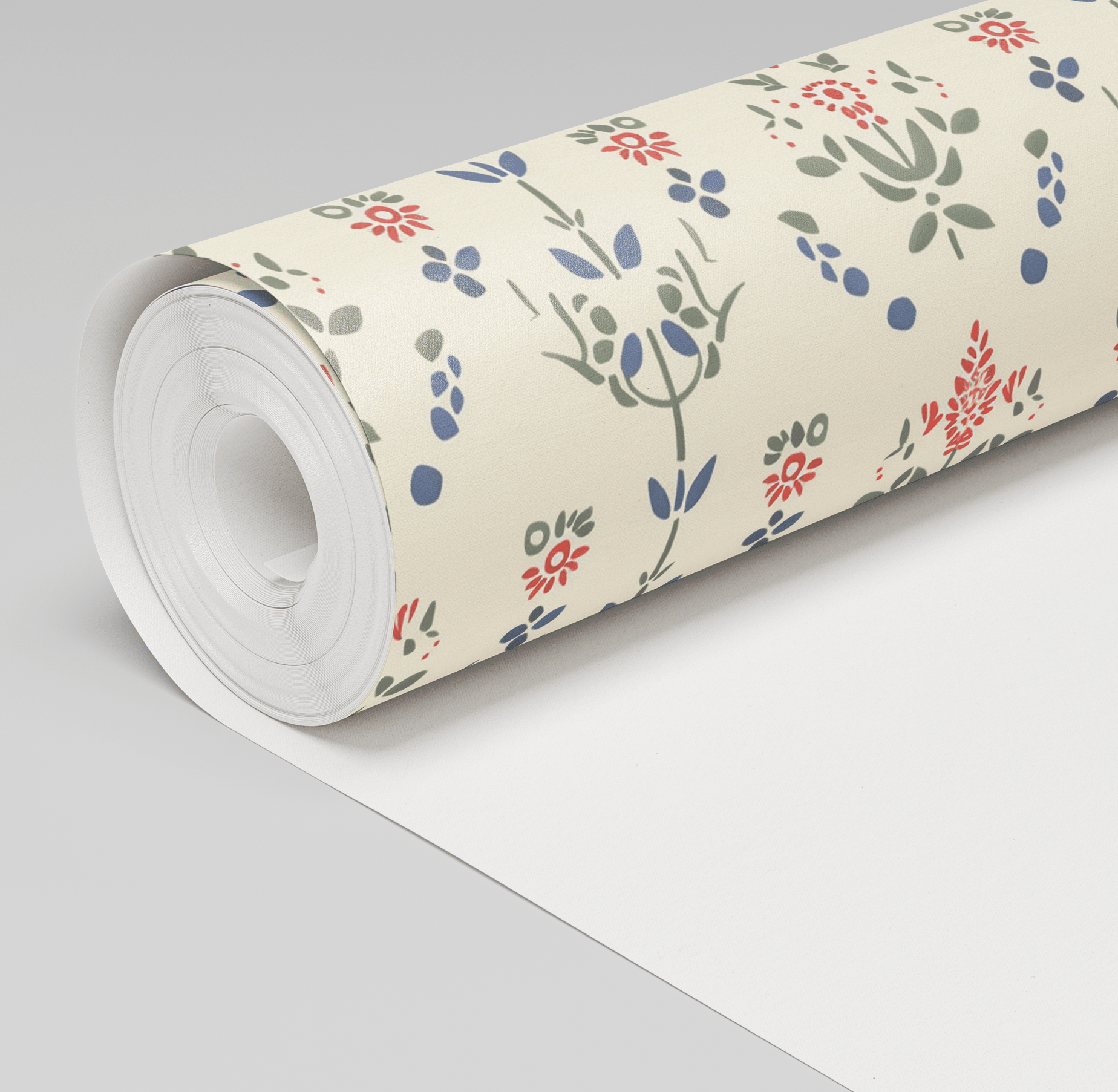 Nordic Spring Wallpaper - Painted Paper