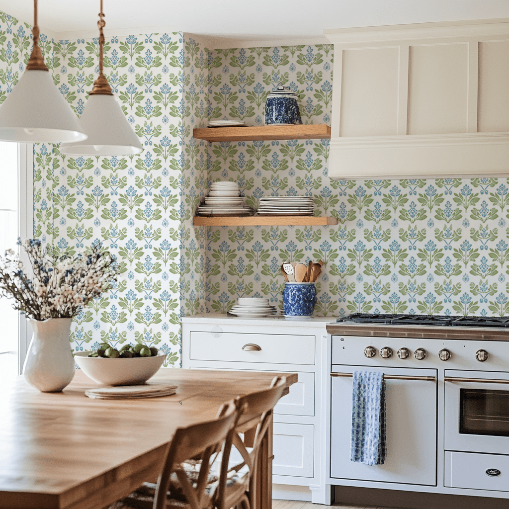 Norelle Wallpaper - Benton Lane Home - Painted Paper