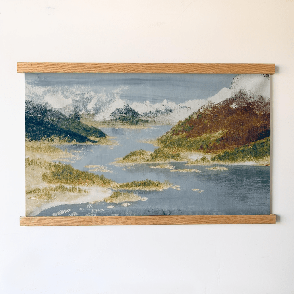 Norwegian Fjords - Tapestry - Benton Lane Home - Lemon Park