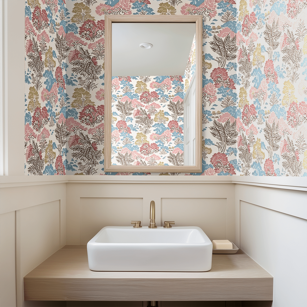 Nostalgic Garden 2 Wallpaper - Benton Lane Home - Painted Paper