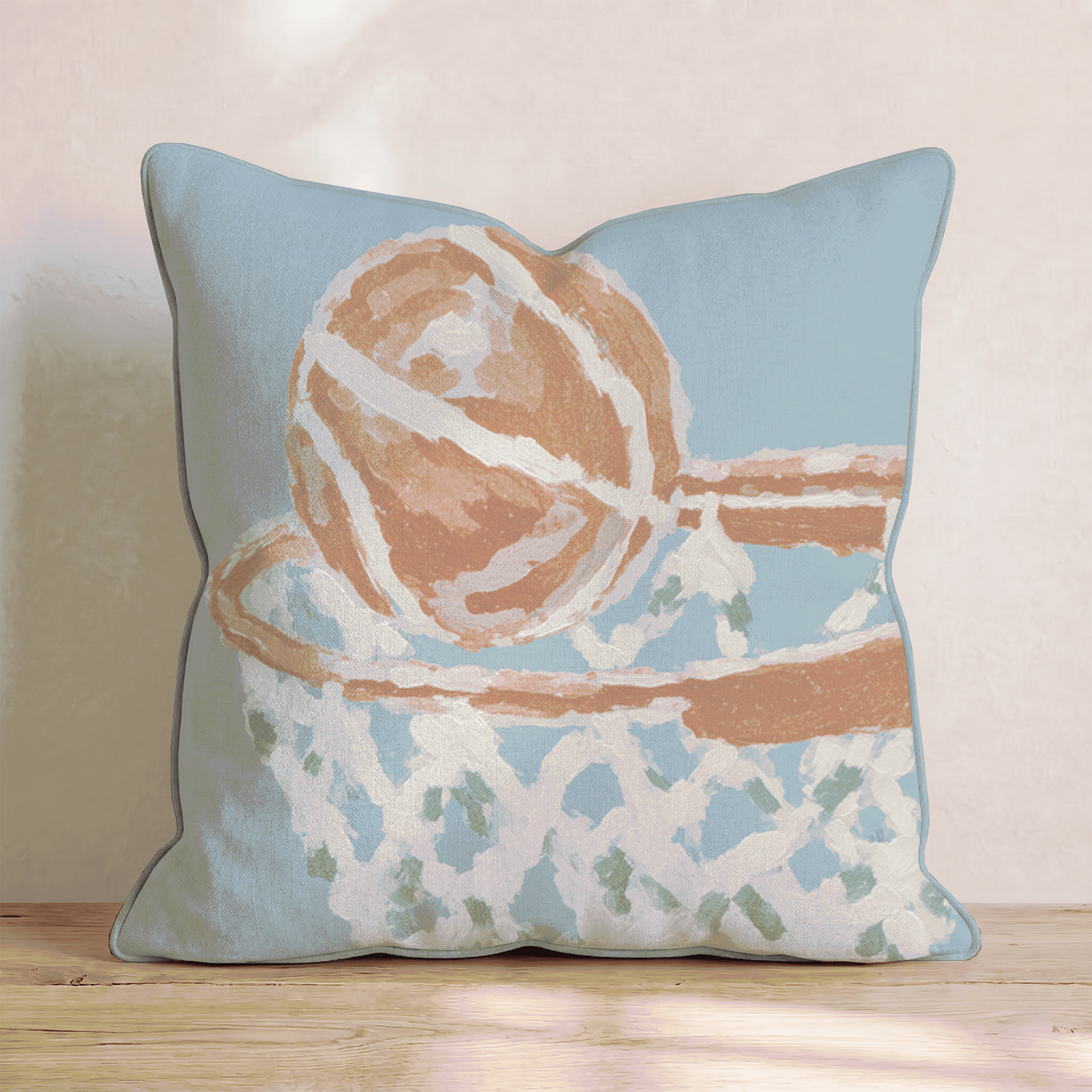 Nothing But Net Throw Pillow - Benton Lane Home - Hillcroft Home