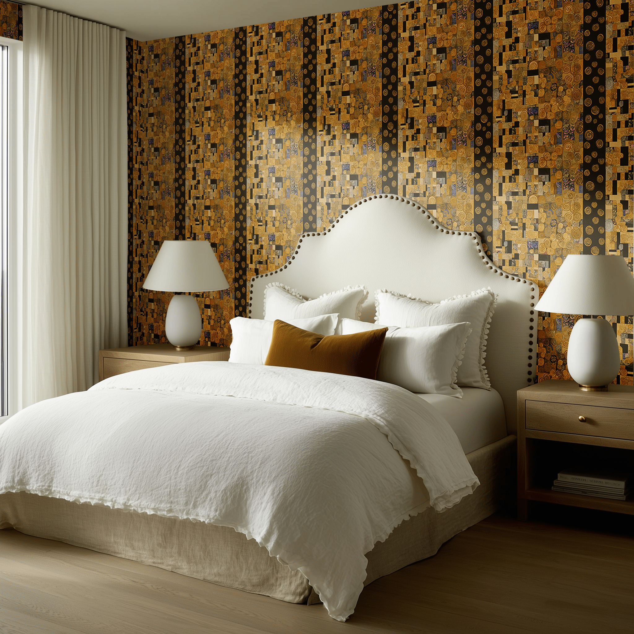 Nouveau Wallpaper - Benton Lane Home - Painted Paper