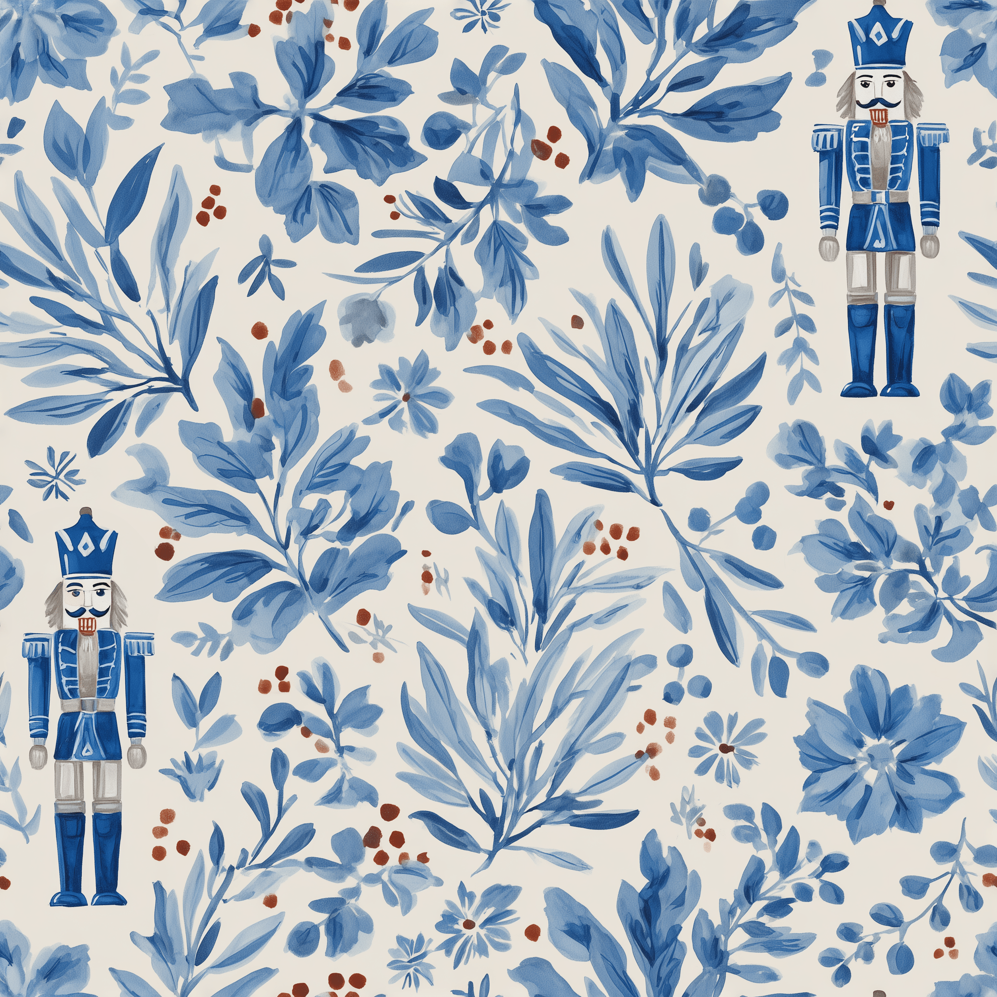 Nutcracker Suite Wallpaper - Benton Lane Home - Painted Paper