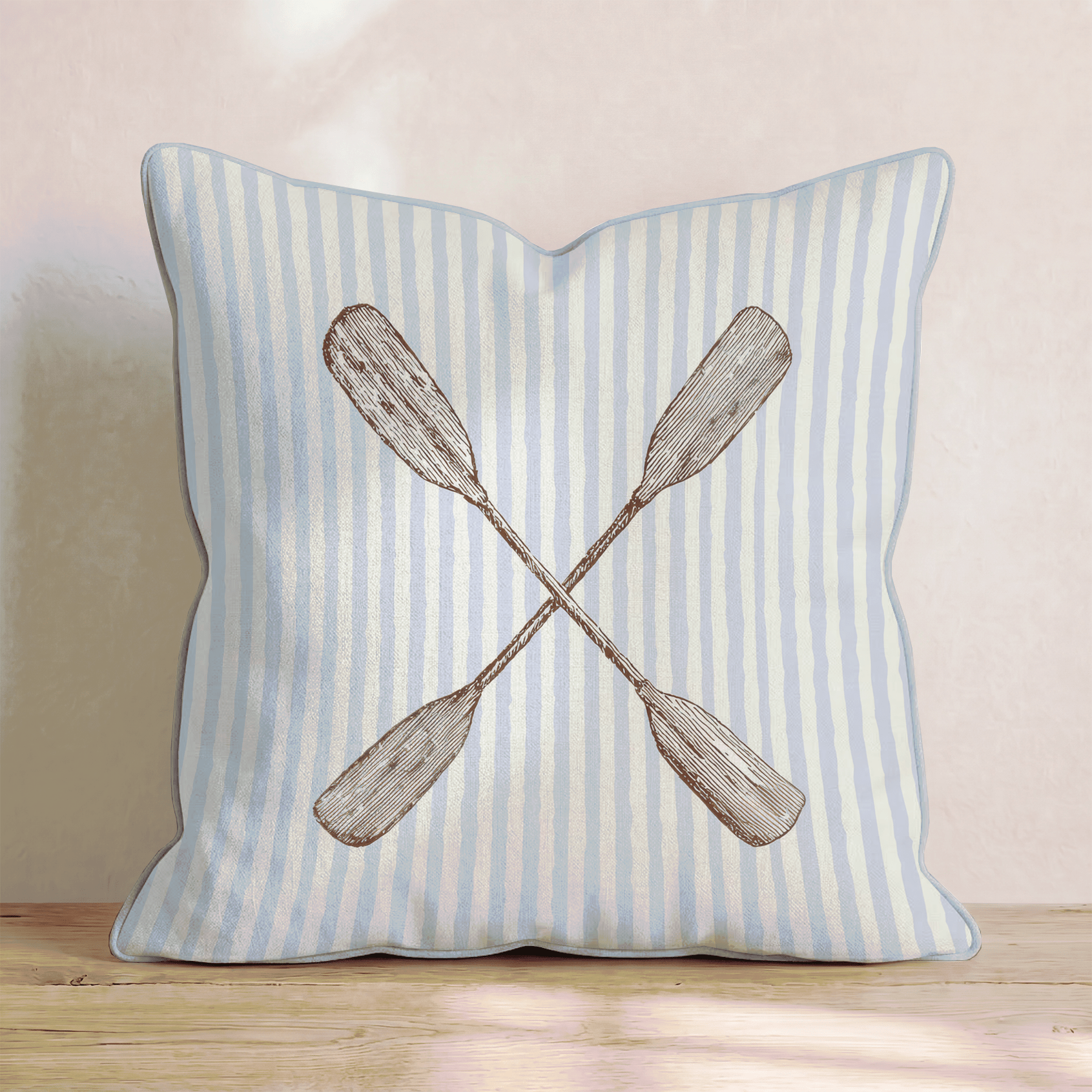 Oars Throw Pillow - Benton Lane Home - Hillcroft Home