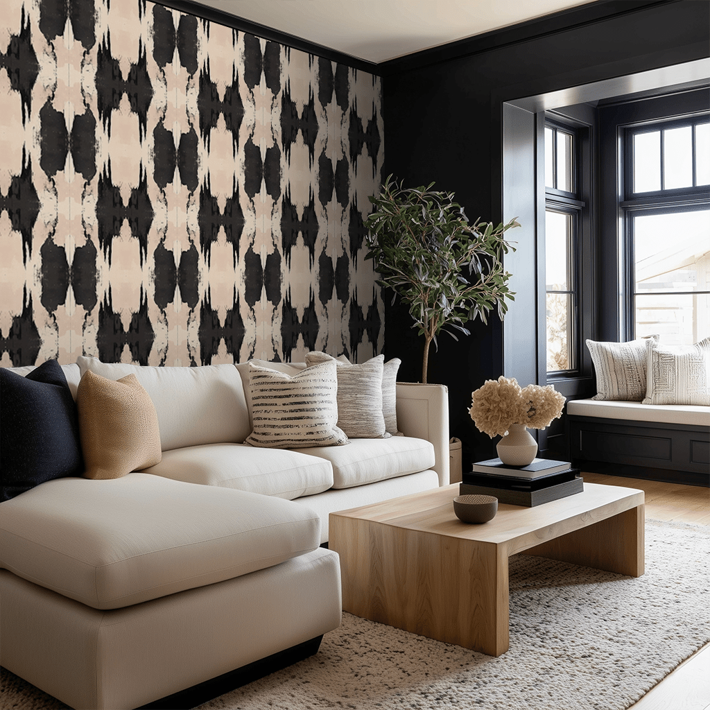 Obsidian Fade Wallpaper - Benton Lane Home - Painted Paper